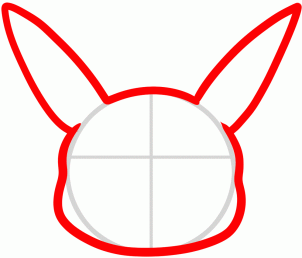 kak risovat Pikachu Easy0248
